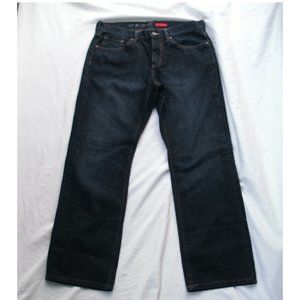 Apt. 9 Straight Fit Dark Wash Denim Jeans - Size 33x30